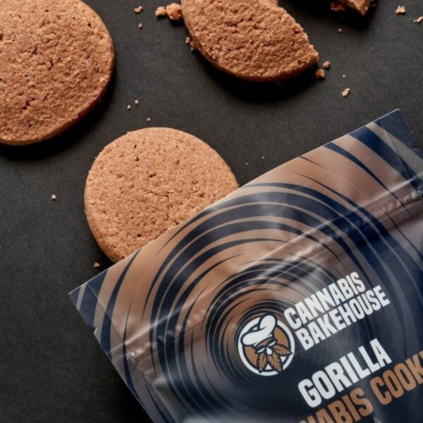 Cannabis Cookies Gorilla Packaging Cannabis Bakehouse