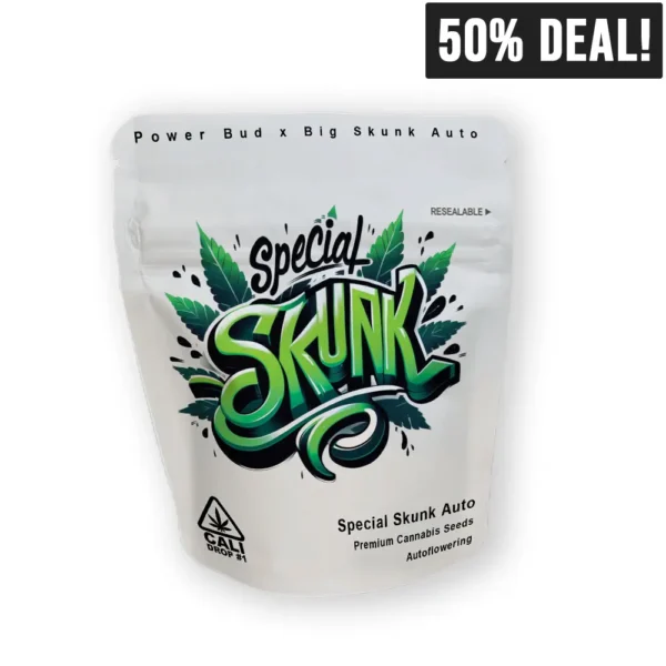 Baba Seeds Special Skunk Auto Verpackung 50% Deal - Cali Drop 1