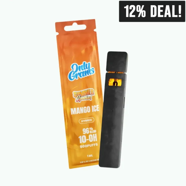 Only Grams 10-OH-HHC Vape Pen Mango Ice