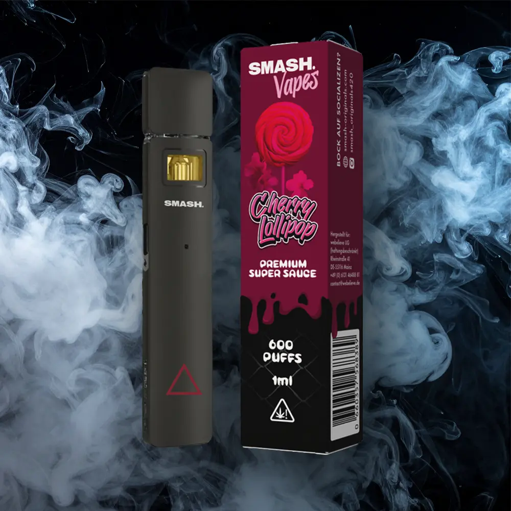Smash Super Sauce Cherry Lollipop Vape Pen 