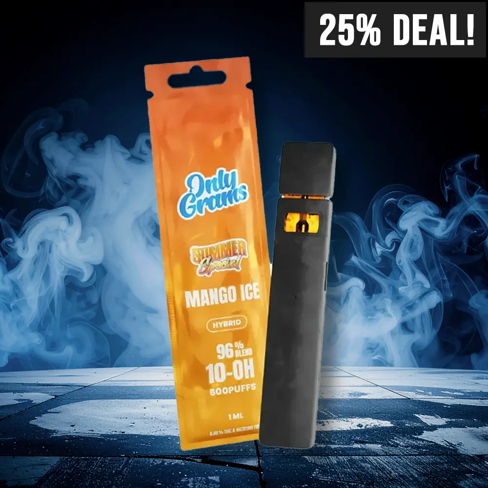 Only Grams 10-OH-HHC Vape Pen Mango Ice