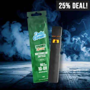Only Grams 10-OH-HHC Vape Pen Watermelon Zkitllez