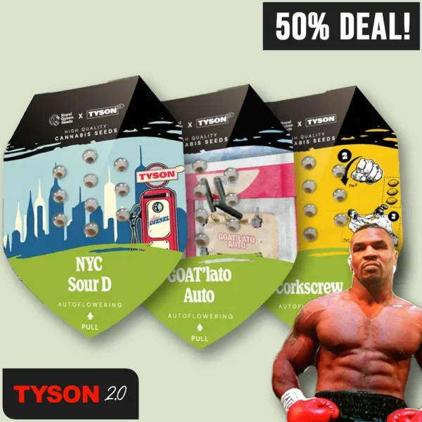 Royal Queen Seeds Tyson2.0 Auto Bundle